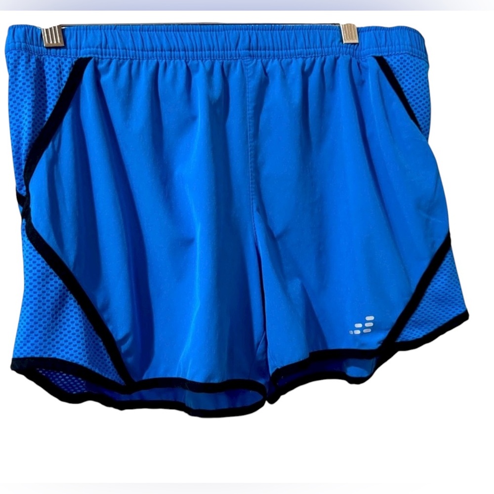 BCG Blue Athletic Shorts inside pocket and built in shorts Size Large